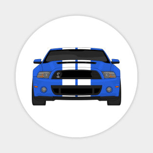 MUSTANG SHELBY GT500 BLUE Magnet